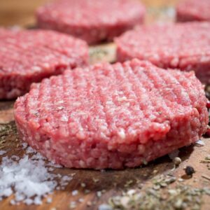 Box of 20 Organic Beef Burgers