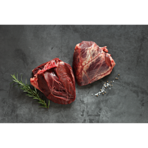 Organic Beef Heart Diced- (Previously Frozen) 500g