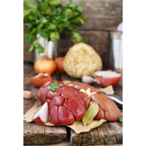 Organic Beef Kidney Diced- (Previously Frozen) 500g