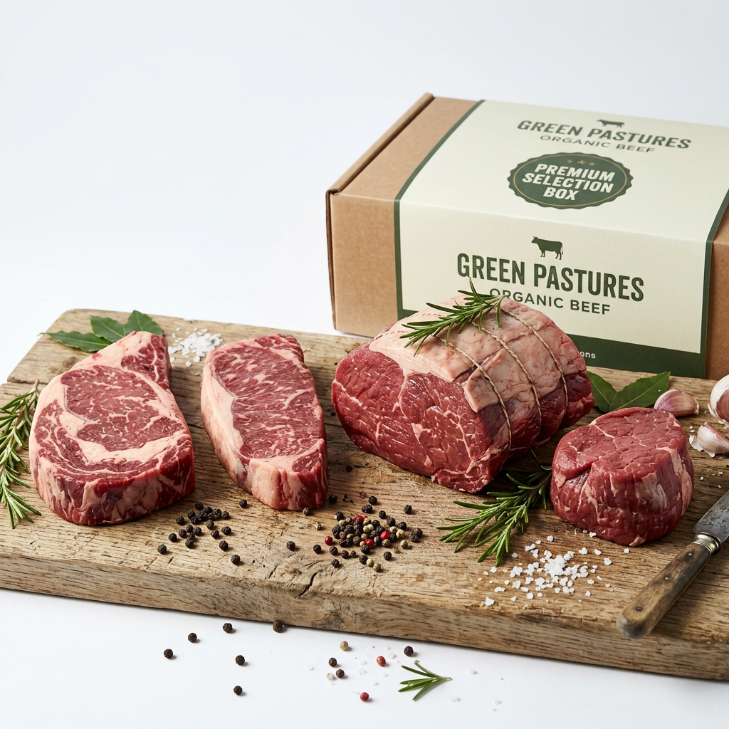 Organic premium beef selection box - buy online