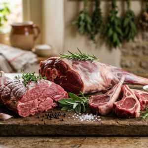 buy organic saanen goat meat online - tender selection