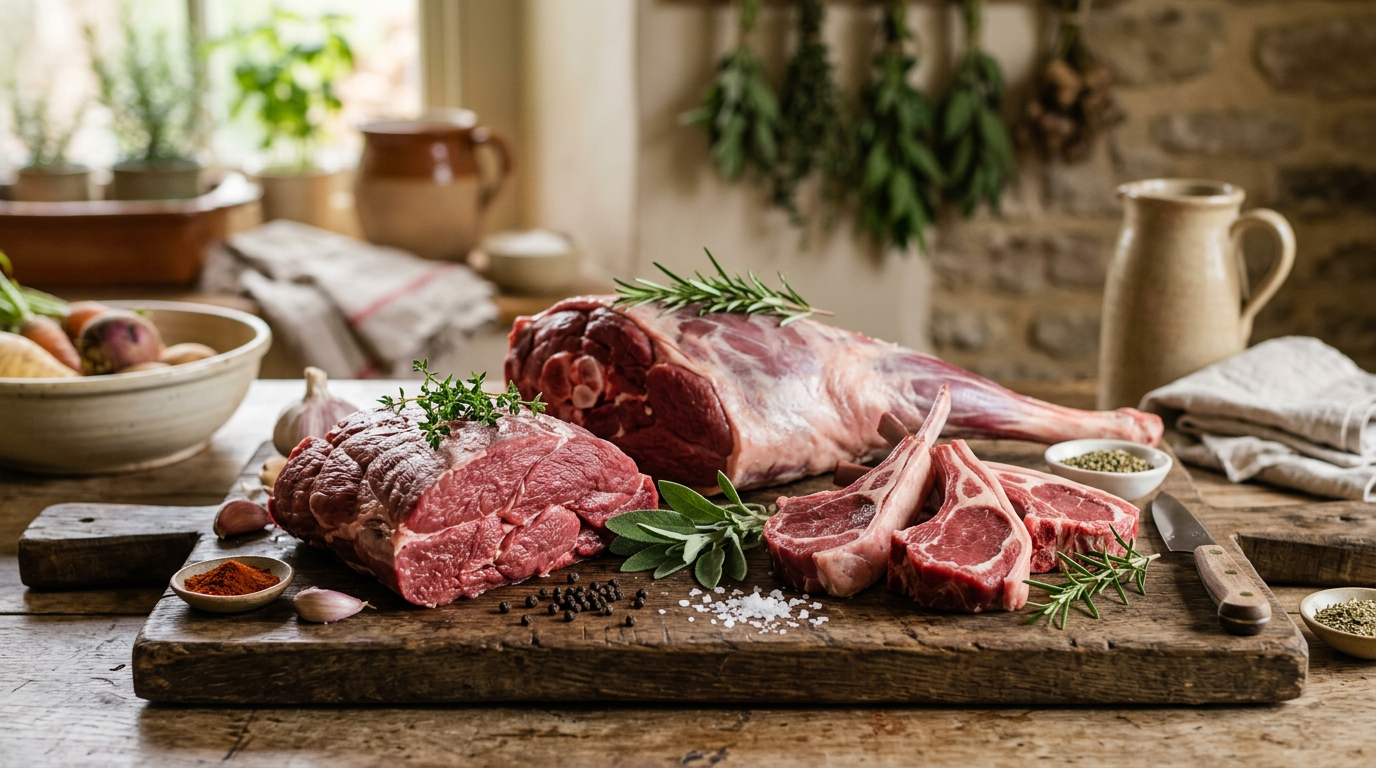 buy organic saanen goat meat online - tender selection