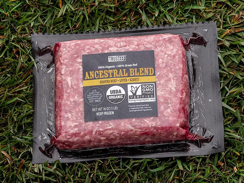 Ancestral Blend Organ Mix fresh grass-fed meat