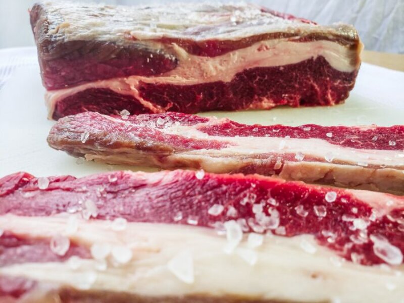 Bulk Beef Belly fresh grass-fed meat