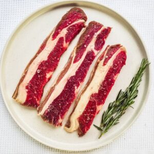 Organic Beef Belly fresh grass-fed meat