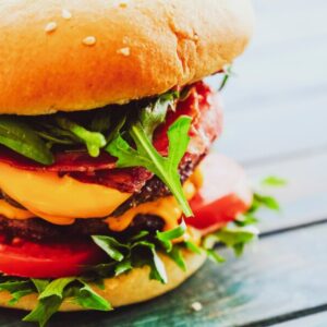 Organic Beef Burger Patties fresh grass-fed meat