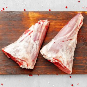 Organic Lamb Shank fresh grass-fed meat