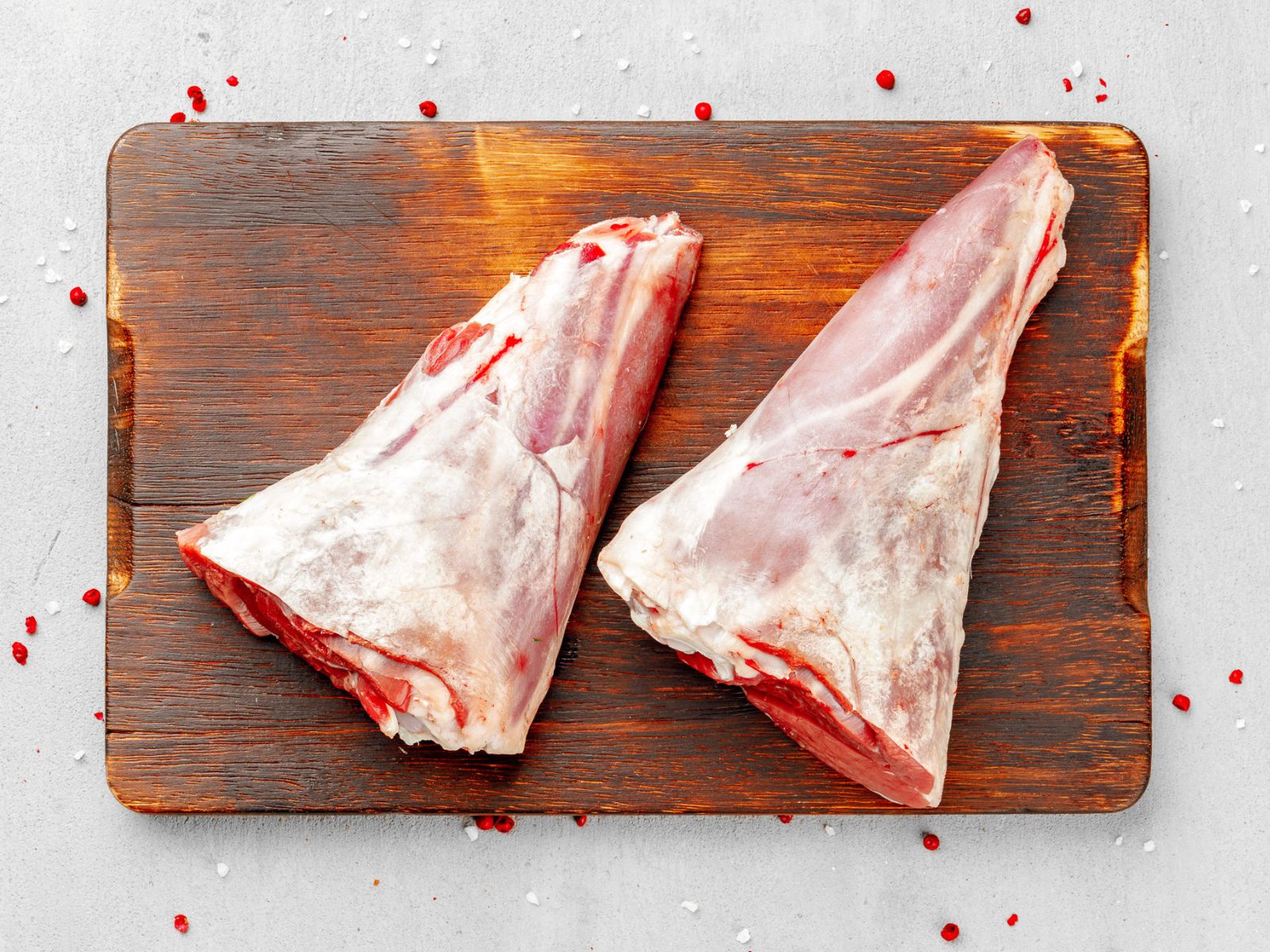 Organic Lamb Shank fresh grass-fed meat