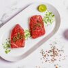 Organic Top Sirloin Steak fresh grass-fed meat