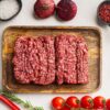 Organic Ground Lamb fresh grass-fed meat