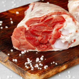 Organic Lamb Shank fresh grass-fed meat