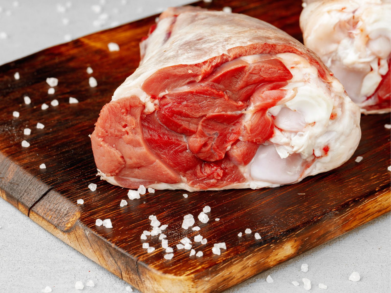 Organic Lamb Shank fresh grass-fed meat