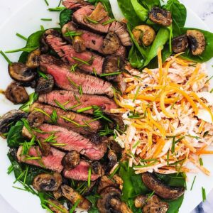 Organic Ribeye Steak fresh grass-fed meat