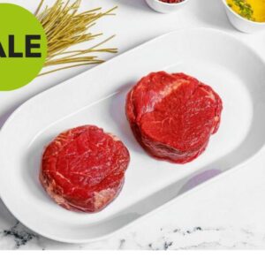 Bulk Filet Mignon Steaks fresh grass-fed meat