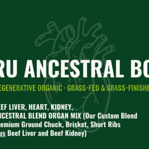 Tru Ancestral Organ Meat Box fresh grass-fed meat